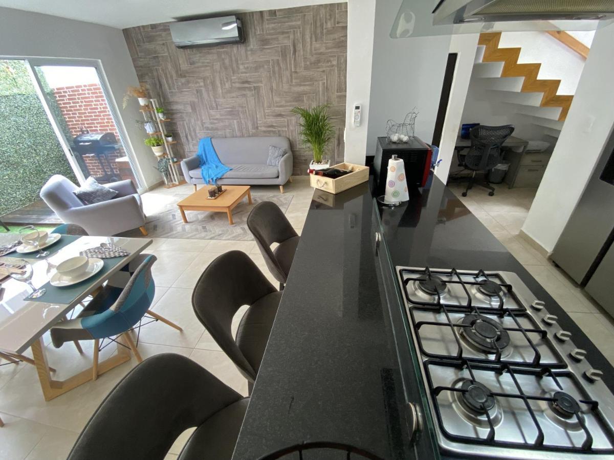 坎昆Casa Familiar Cerca De La Playa Con Terraza Privada别墅 外观 照片
