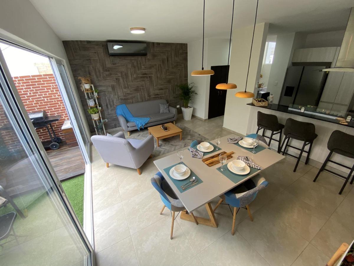 坎昆Casa Familiar Cerca De La Playa Con Terraza Privada别墅 外观 照片