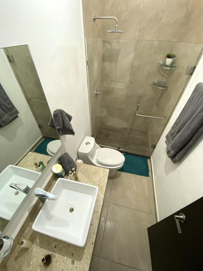 坎昆Casa Familiar Cerca De La Playa Con Terraza Privada别墅 外观 照片