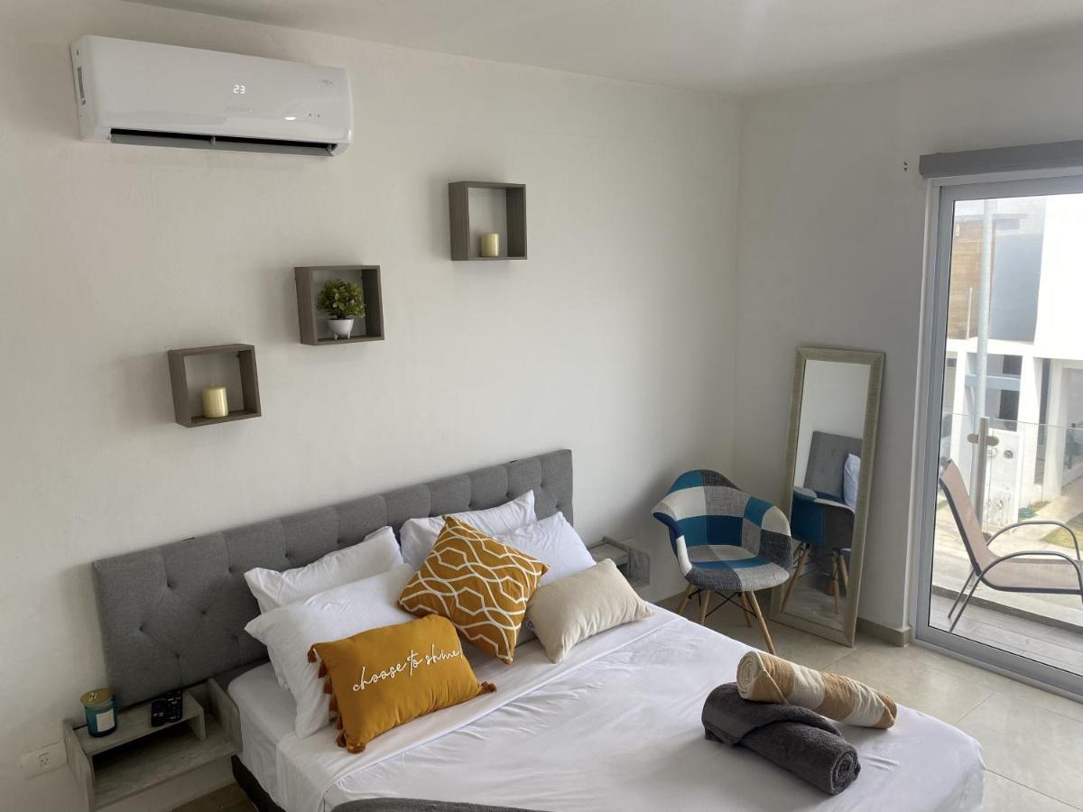 坎昆Casa Familiar Cerca De La Playa Con Terraza Privada别墅 外观 照片
